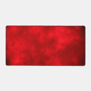 Stylish Storm cloud effect Red Desk Mat