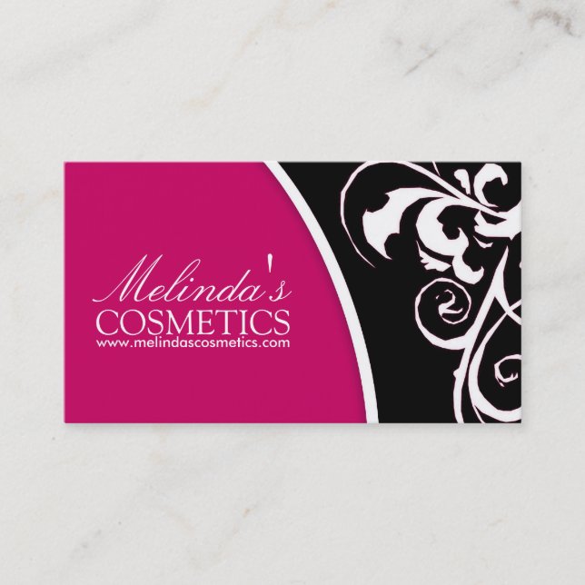 Stylish Swirl :: Business Card (Front)