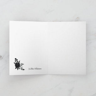 Stylish Sympathy Card - One Lives Twice
