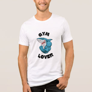 Stylish T-Shirt for Men with Dolphin Print & gym Tri-Blend Shirt