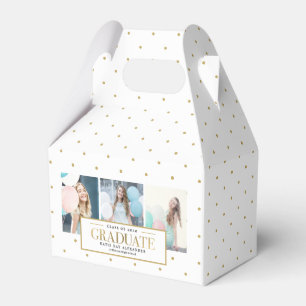 Stylish Tag Graduation Party Favour Box