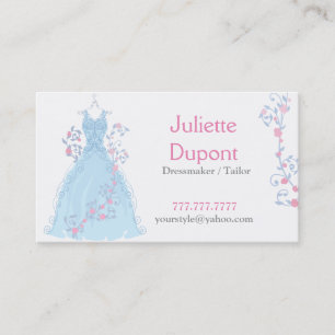 Stylish Tailor Dressmaker wedding salon Business Card