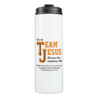 Stylish TEAM JESUS Christian Monogram