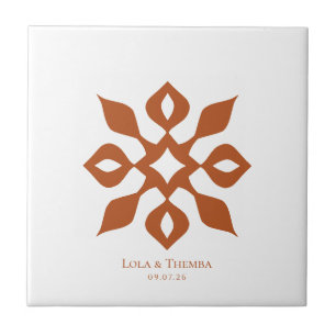 Stylish Thoughtful Wedding Gift Tile