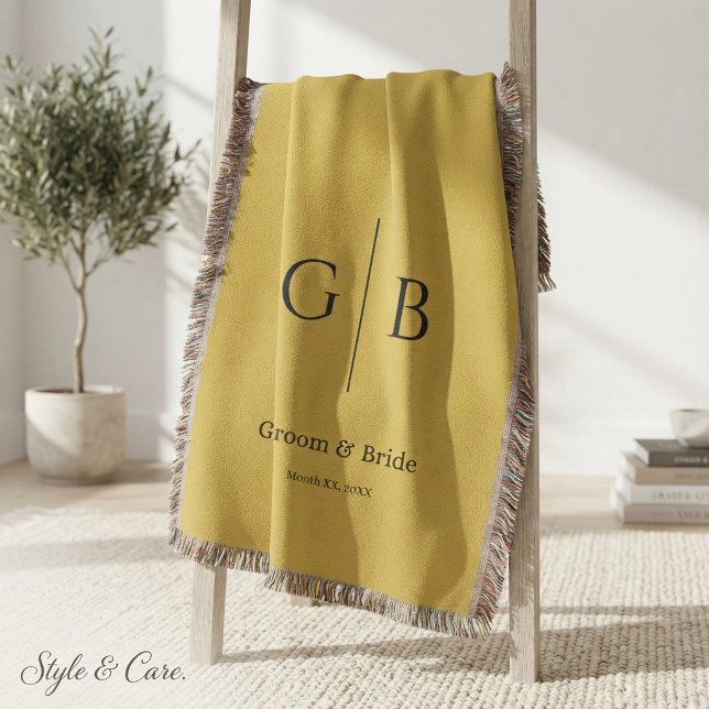 Stylish Throw Blanket for Wedding Favours (Stylish Throw Blanket for Wedding Favors)