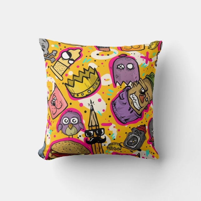 Stylish Throw Pillow for Your Home (Front)