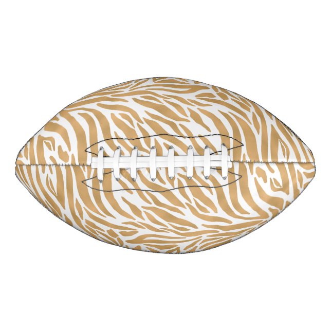 Stylish Tiger Stripes Basic Colour American Football (Front)