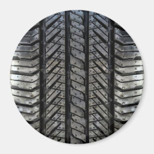 Stylish Tire Rubber Automotive Texture Magnet