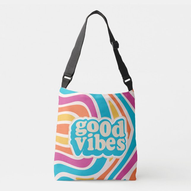 Stylish Tote Bag – Cheerful Colourful Design (Front)