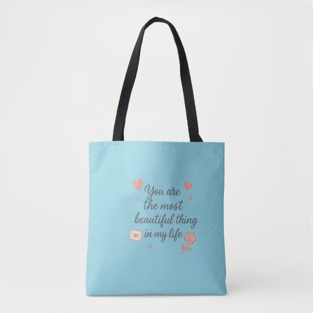Stylish Tote Bag Gift – Custom & Eco-Friendly Ever (Front)