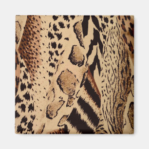 Stylish Trendy Animal Print Magnet