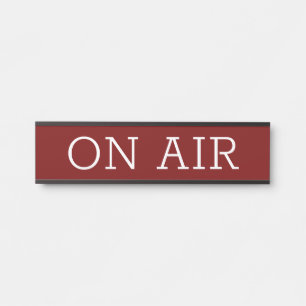 Stylish & Trendy On Air Door Sign