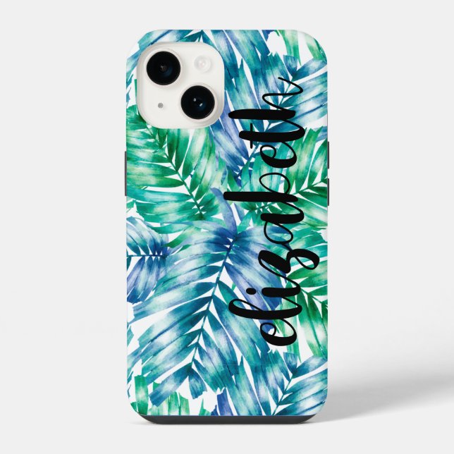 Stylish Tropical Palms Case-Mate iPhone Case (Back)