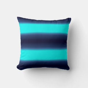 Stylish Turquoise Green Blue Minimalistic Cushion