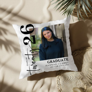 Stylish Twenty26 Photo Graduation Keepsake Gift Cushion