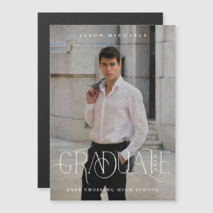 Stylish Type Photo 2022 Graduation Announcement