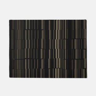 Stylish Unique Broken Line Pattern Doormat