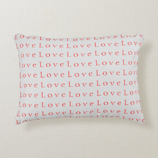 Stylish Unique Red Love Wedding Decorative Cushion