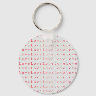 Stylish Unique Red Love Wedding Key Ring