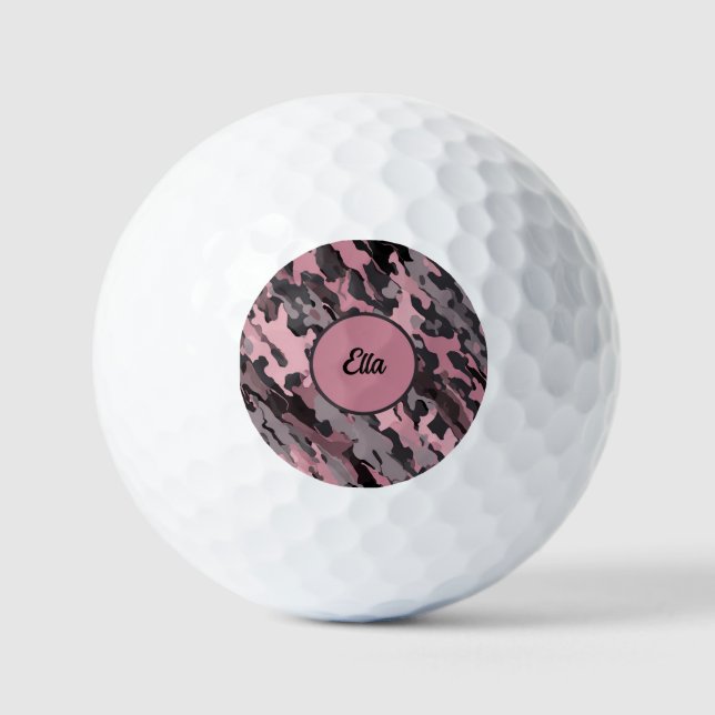 Stylish Urban Camouflage Golf Balls (Front)