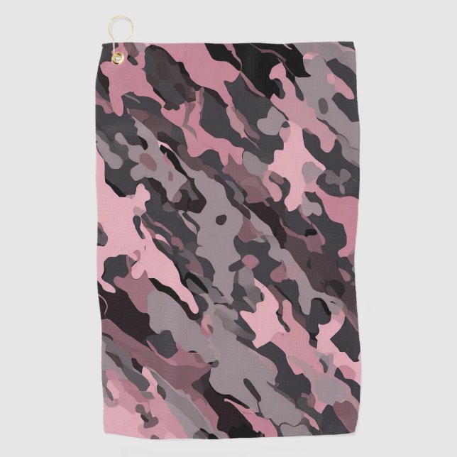 Stylish Urban Camouflage  Golf Towel (Front)