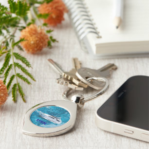 Stylish USN Inspired Keychain for Everyday Use