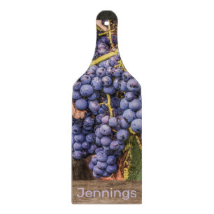 Stylish Vineyard Monogrammed Cutting Board