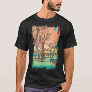 Stylish Vintage Art Plum Garden Hiroshige Classic T-Shirt