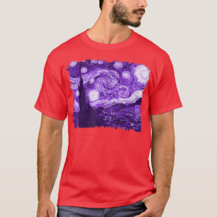Stylish Vintage Art Starry Night Remi Van Gogh Cla T-Shirt