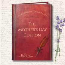 Stylish Vintage Storybook Mother's Day Photo Card