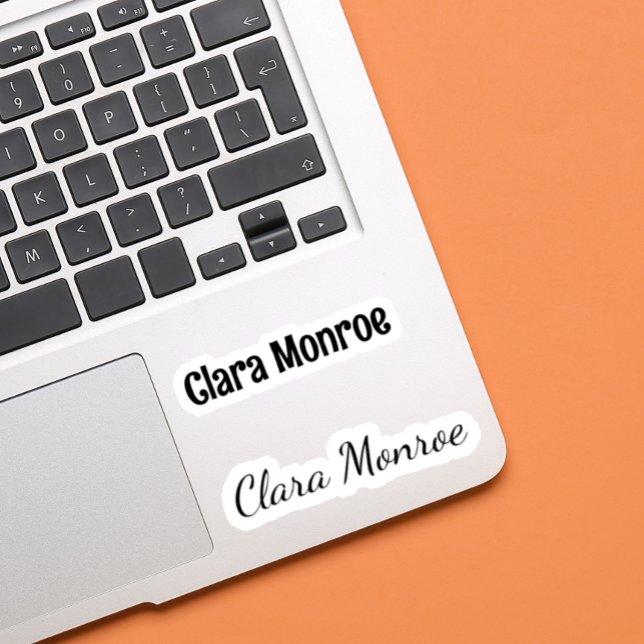 Stylish Vinyl  Personalised Name Sticker (Creator Uploaded)
