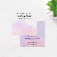Stylish Watercolor Splash Earring Display Card