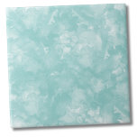 Stylish Watercolor Teal Blue Tile<br><div class="desc">Simple Watercolor Monogram Turquoise Teal Blue ceramic tile.  A soft turquoise or teal blue watercolor backdrop provides the canvas for a cute and contemporary bathroom or kitchen wall or accent stripe!  Not over the top,  but a little something special and fun.</div>