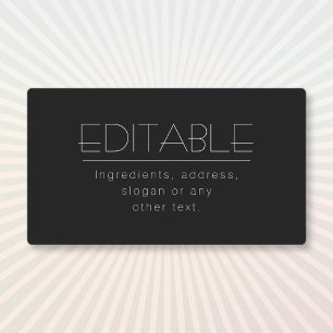 Stylish Waterproof Multi-purpose Black & White 