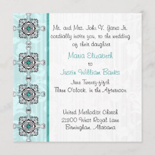 Stylish Wedding Invitation
