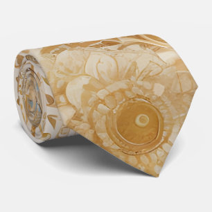 Stylish Wedding Light Boho Floral Neck Tie