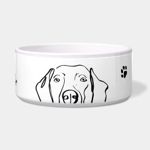 Stylish Weimaraner: Your Text, Your Style
