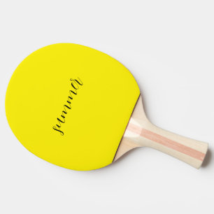 Stylish White Bag with Yellow "Summer" Ping Pong Paddle