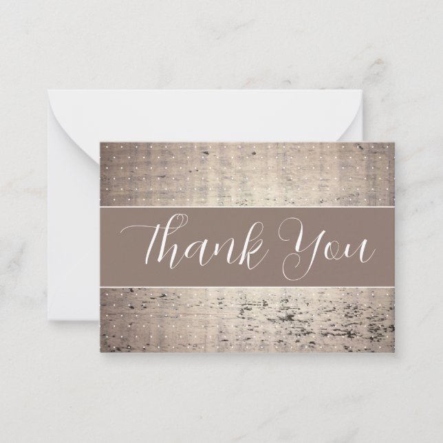 Stylish White Polka Dot Card (Front)