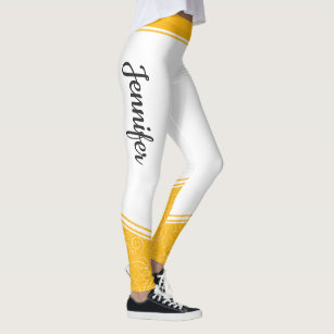 Women's Yellow Leggings & Tights