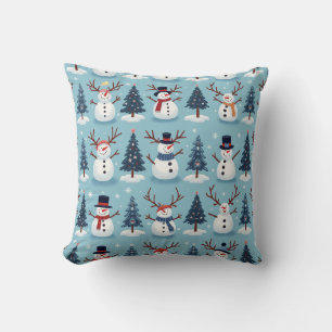 Stylish winter Throw Pillows