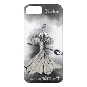 Stylish Witch Illustration iPhone 8/7 Case