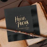 Stylish Witch Wizard Hocus Pocus Magical Birthday 