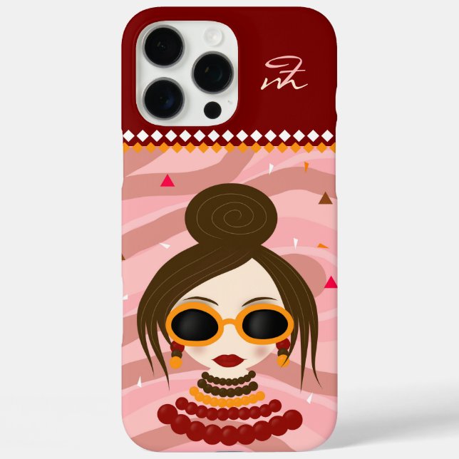Stylish woman Case-Mate iPhone case (Back)