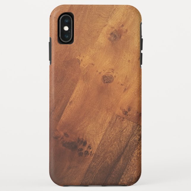 Stylish Wood Grain Woodgrain Wood Look Case-Mate iPhone Case (Back)