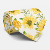 Stylish yellow sunflowers pattern