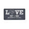 Stylishly Chalked Wedding Address Labels