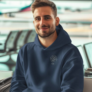 Stylishly Elegant Company Branded Logo Hoodie