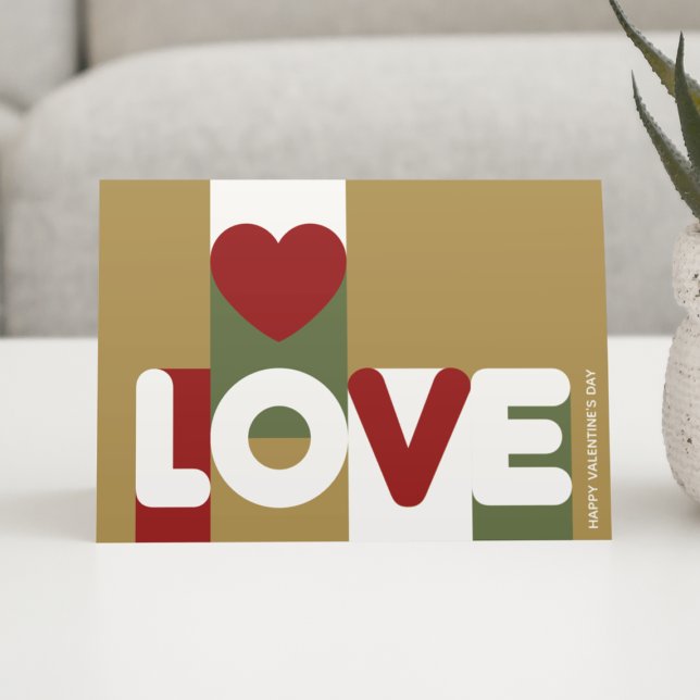 Stylishly Elegant LOVE Greeting Card (Creator Uploaded)