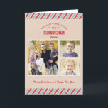 Stylishly Mailed Christmas / Holiday Greeting Card<br><div class="desc">Design © Berry Berry Sweet.  Visit our design showroom at WWW.BERRYBERRYSWEET.COM</div>